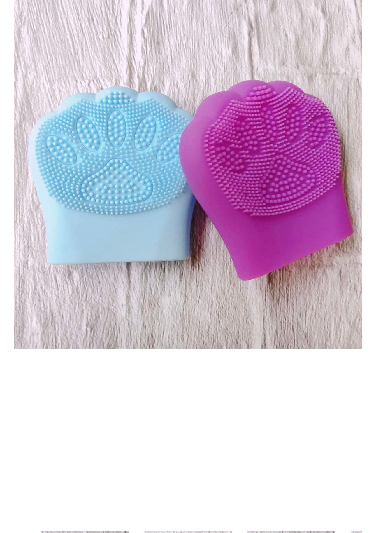 Face Cleansing Brush Bath Brushes Massage Washing Pad Silicone Brushes for Home Bathroom Face Cleanser