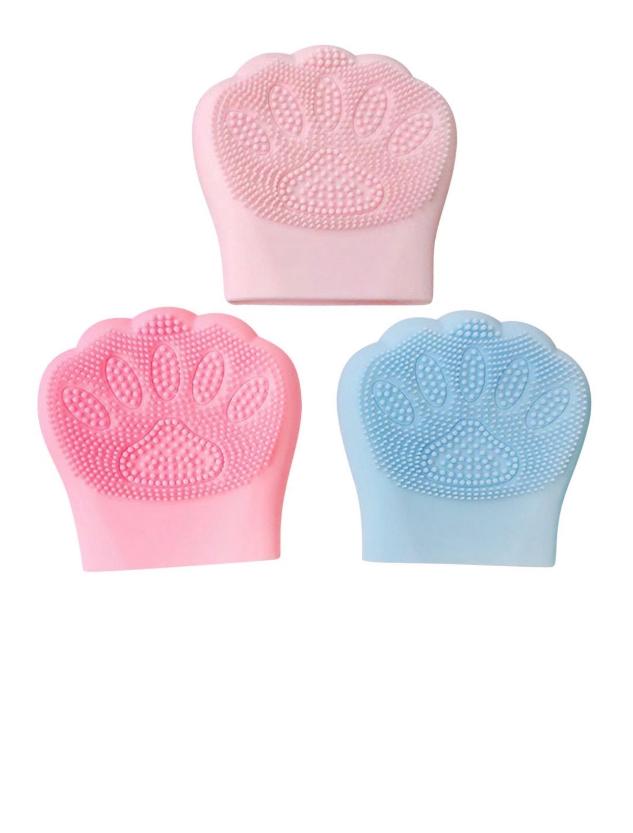 Face Cleansing Brush Bath Brushes Massage Washing Pad Silicone Brushes for Home Bathroom Face Cleanser